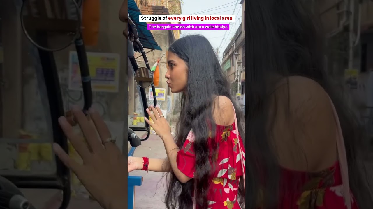 Struggle of every girl living in local area 😭#relateablecontent #funny #youtubeshorts #comedy