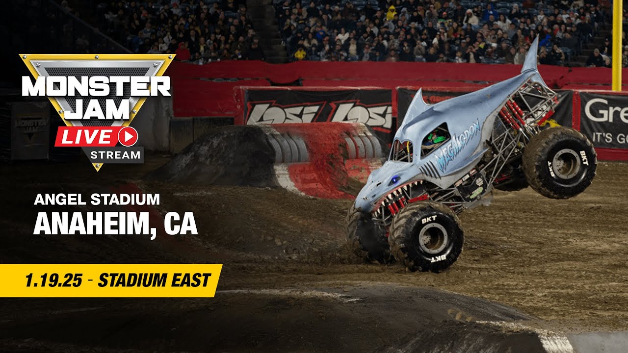 Monster Jam: Anaheim - 2 (Full Event) | Jan 19, 2025 | Stadium East