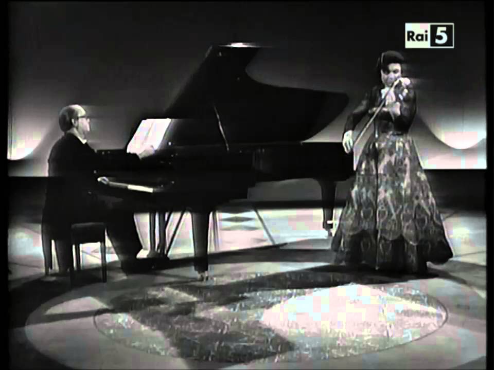 Pina Carmirelli | BEETHOVEN Violin Sonata No.9 | S.Lorenzi | video 1963 ®