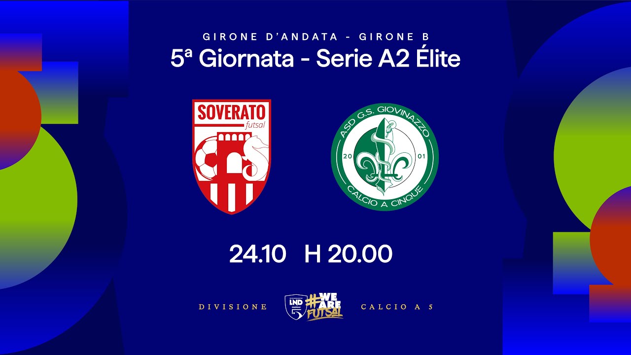 Soverato Futsal-Defender Giovinazzo 4-4 | 5ª giornata | Serie A2 Élite 2025/2026 - Girone B