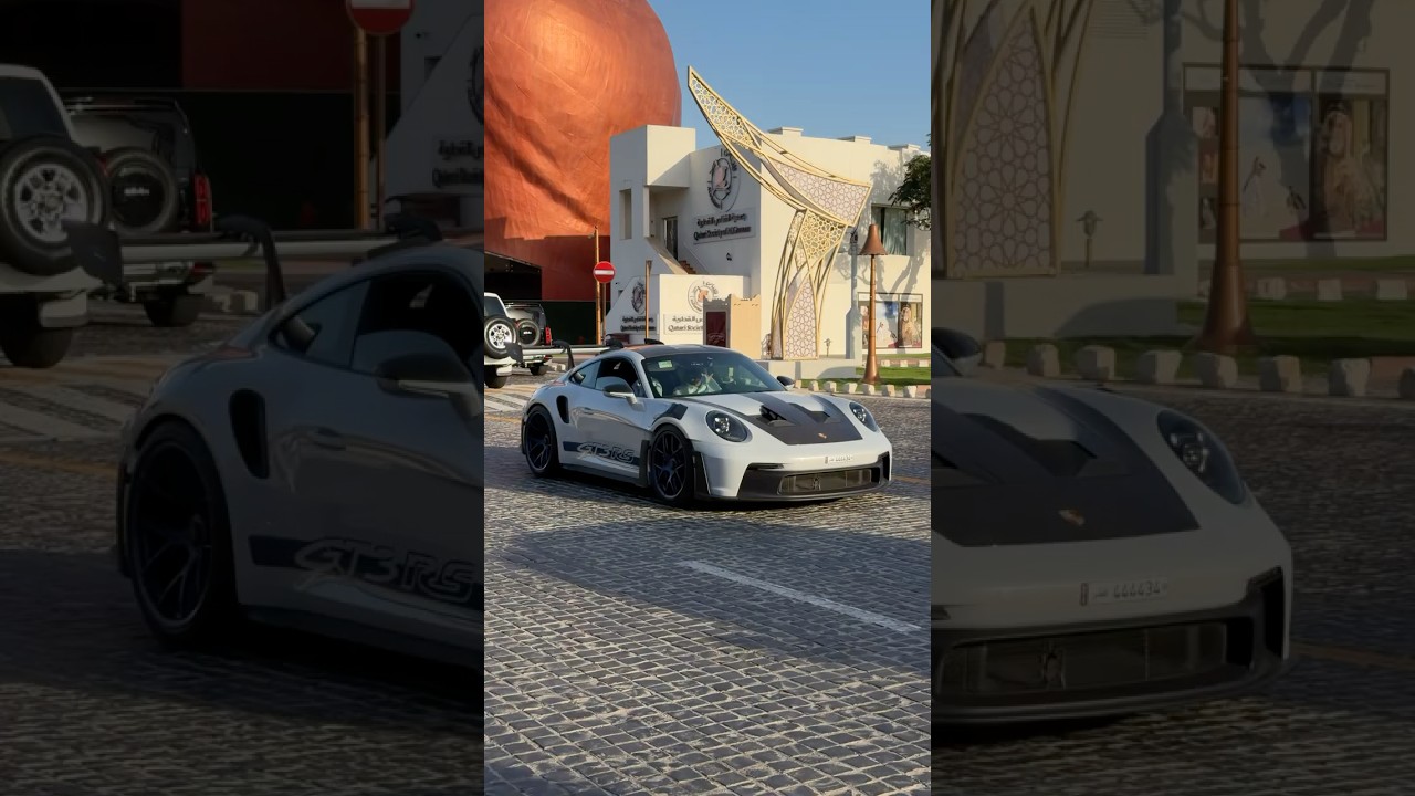 Porsche 911 GT3 RS spotted in Qatar! 😍 #car #cars #doha -#qtara