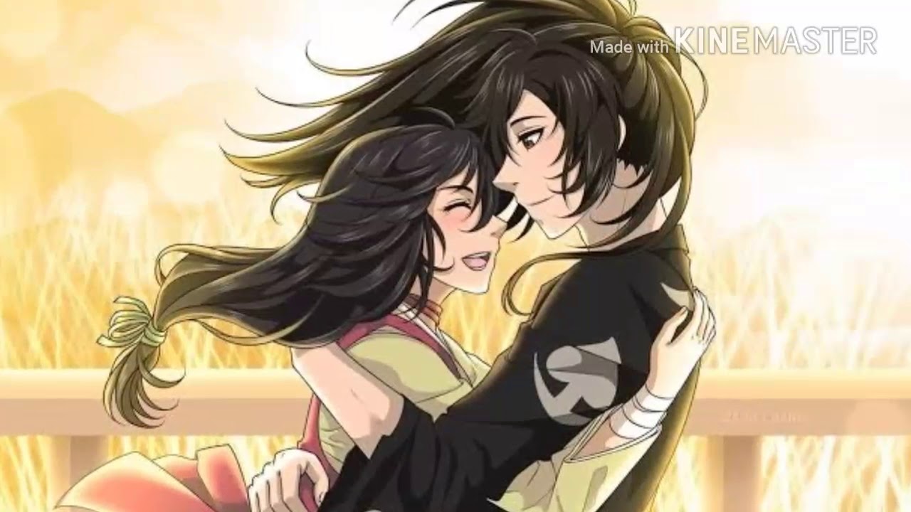 Love story of Dororo and Hyakkimaru (Picture Slide so sweet)