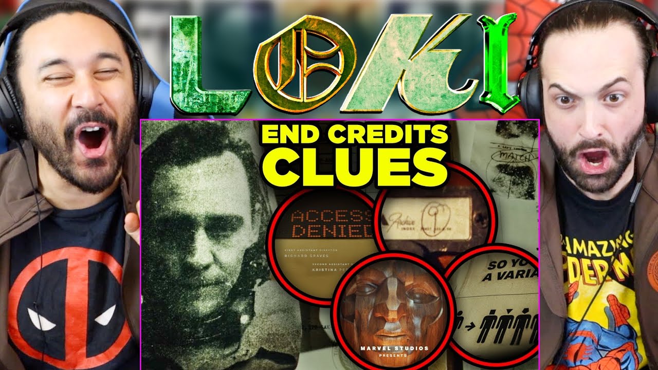 LOKI END CREDITS Easter Eggs & Breakdown! TVA Secrets - REACTION!!