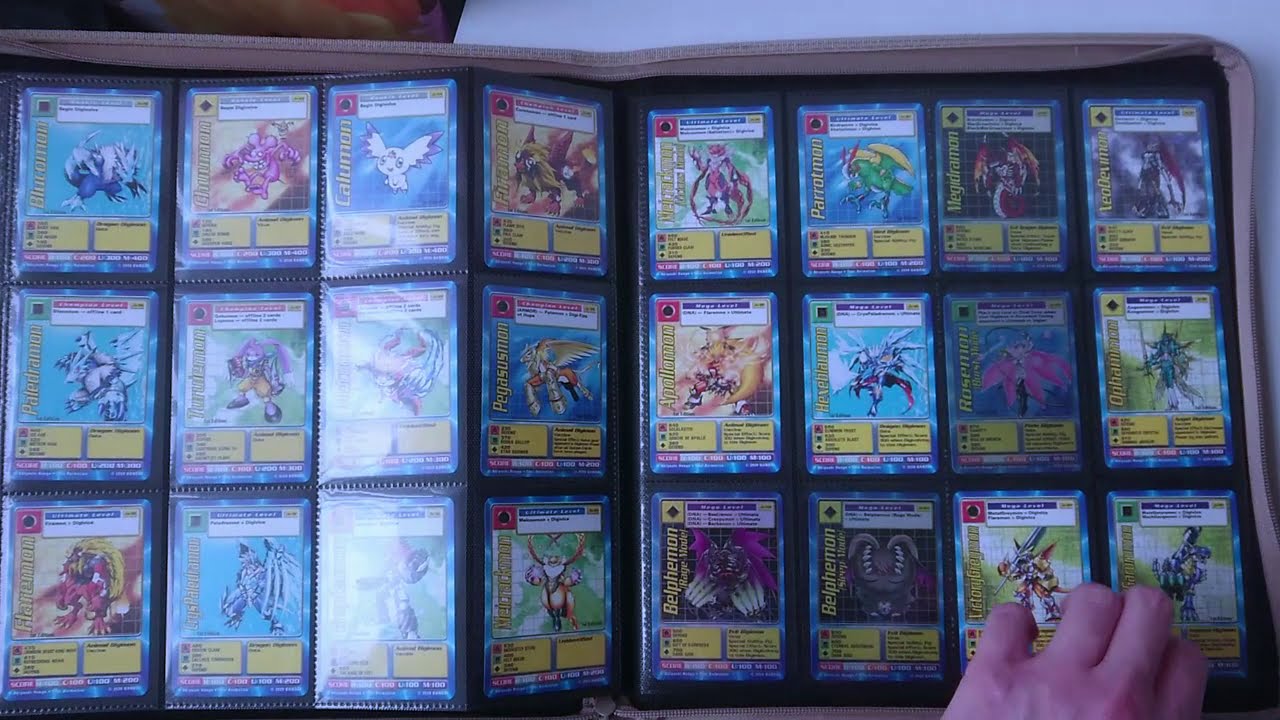 The Ultimate old style Digimon cards collection (468 unique cards) 2020 Omnimon, Lillithmon, Rosemon