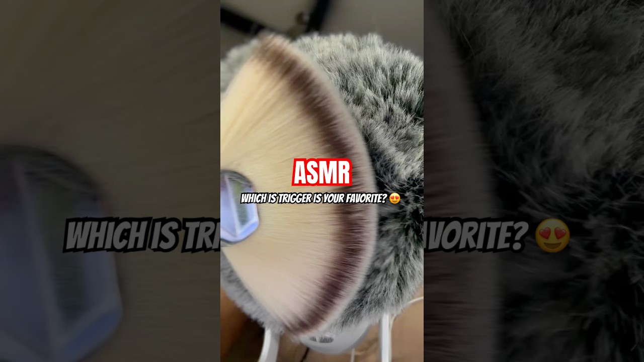 ASMR Mic Brushing 💤🎤 (Chose your favorite TRIGGER 😍) 