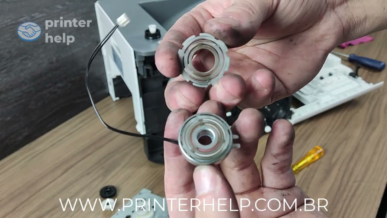 HP e Samsung: Reparo de Motor Solenoide - Reparo Completo - M408, M4020, M4070 e Similares.