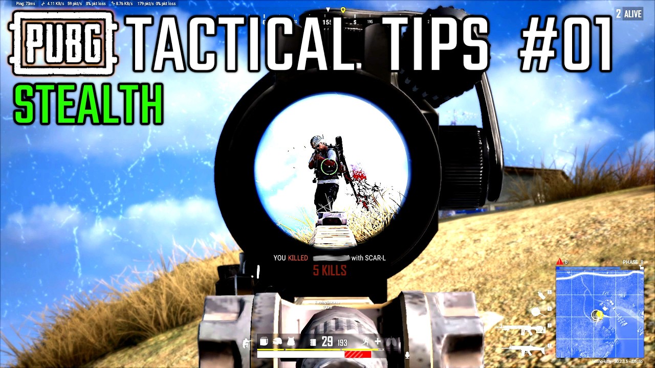 PUBG Tactical Gameplay Guide: How to Outsmart Better Players WIN #67 | EP#01 PUBG TACTICAL TIPS