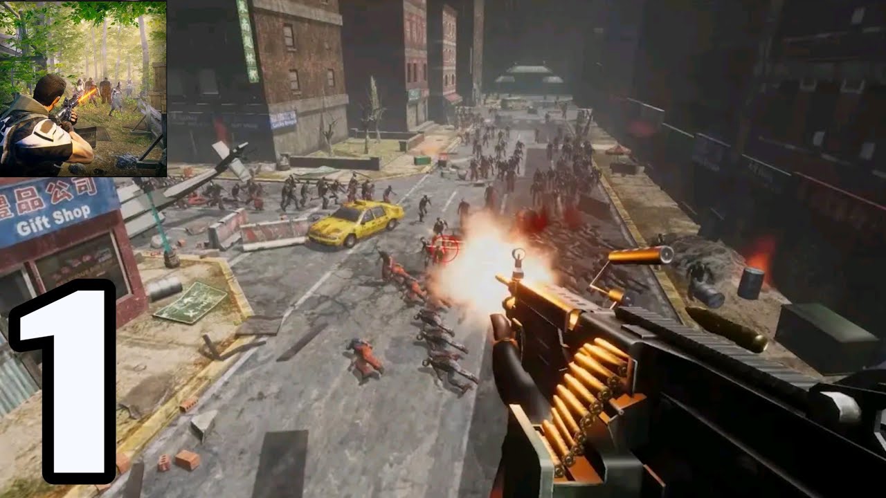 Zombies Android Game ( Dead Target ) Gameplay Walkthrough
