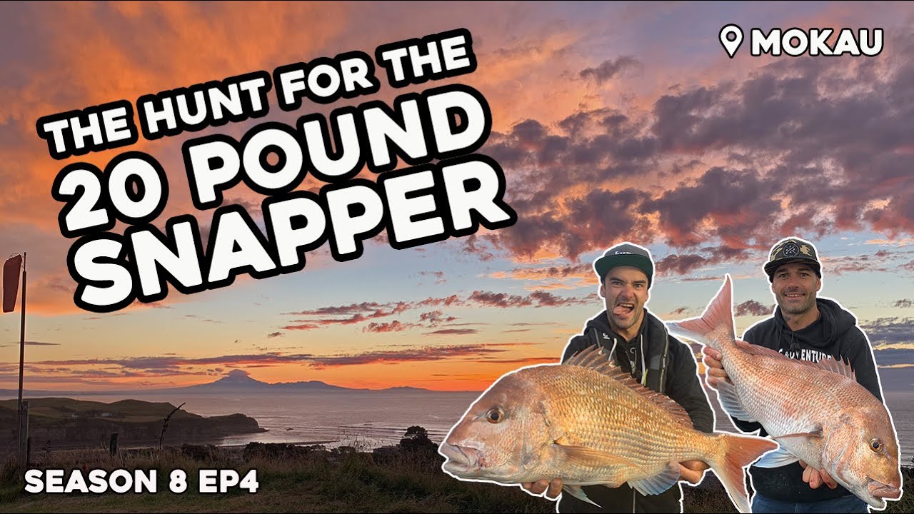 Targeting huge snapper in a REMOTE location - S8 EP4 Mokau