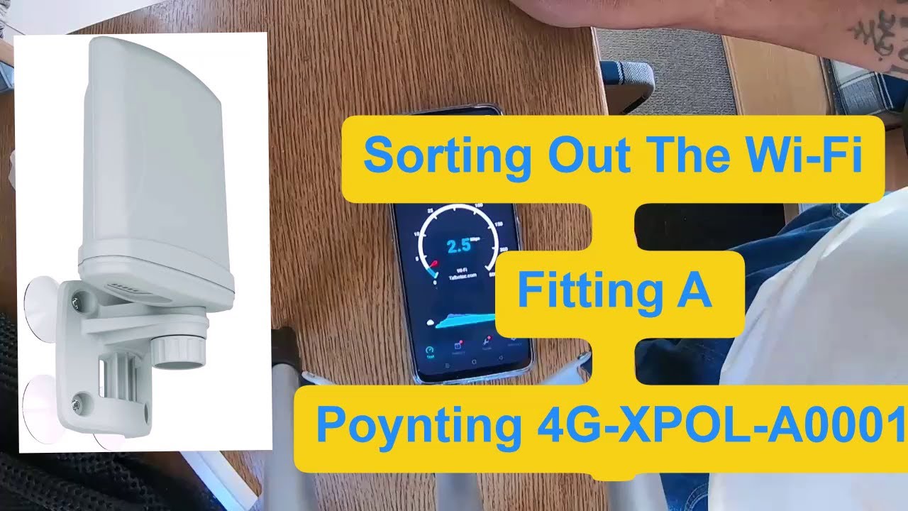 Talbot Express Fitting A Poynting 4G-XPOL Antenna After Terrible Download Speeds With 