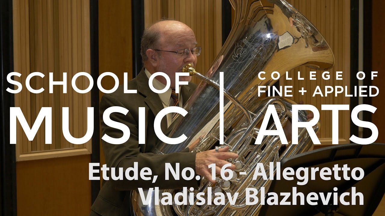 Professor Moore: ILMEA Tuba - Etude 16 - Allegretto - Vladislav Blazhevich