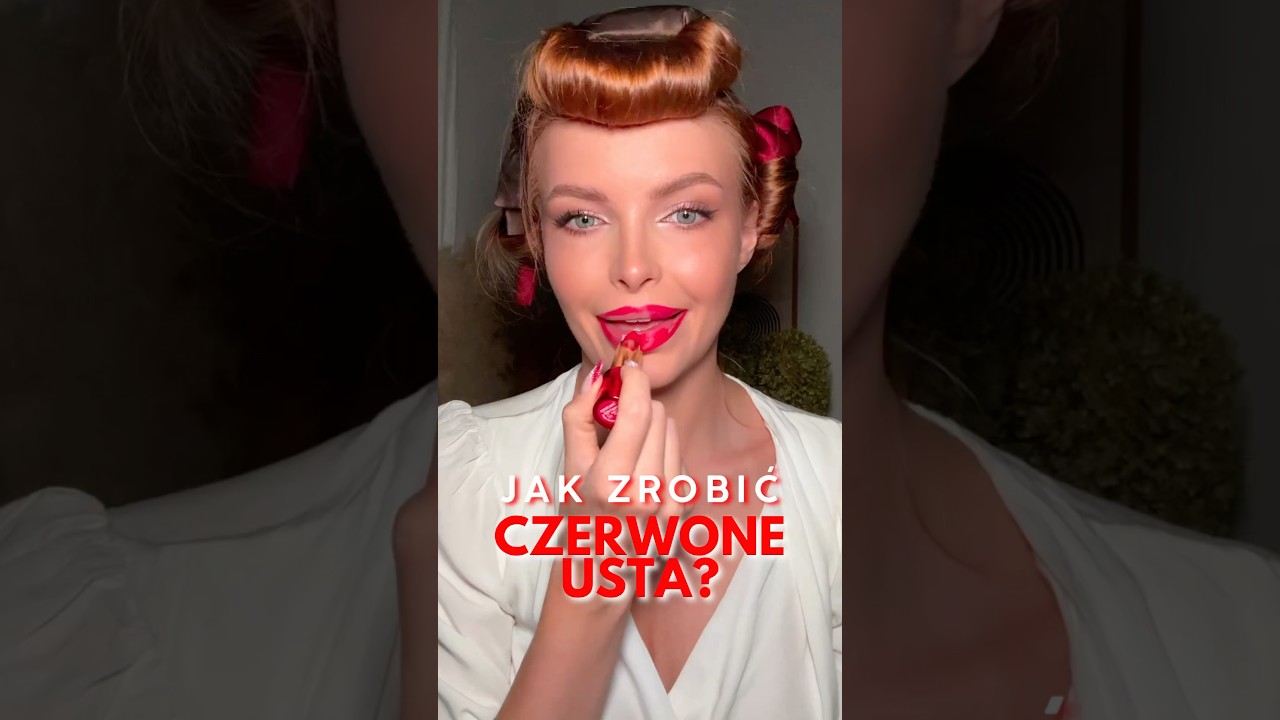 jak malować usta krok po kroku - czerwona pomadka #redlips #tutorial