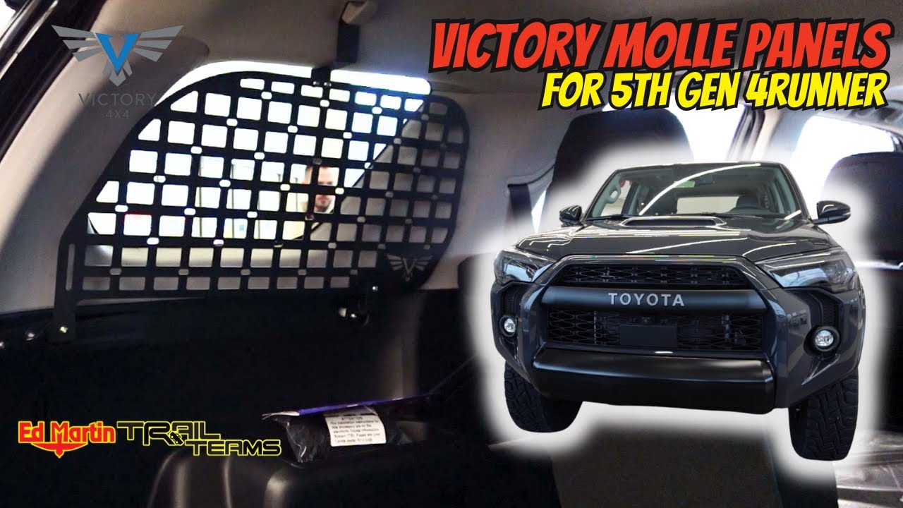 Victory 4x4 molle panels for 5th gen 4Runner