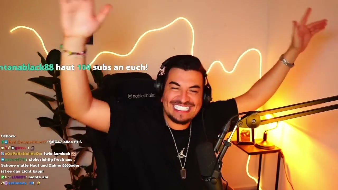 Real_Bazzi Comeback ! MontanaBlack88  spendet 100 SUBS !