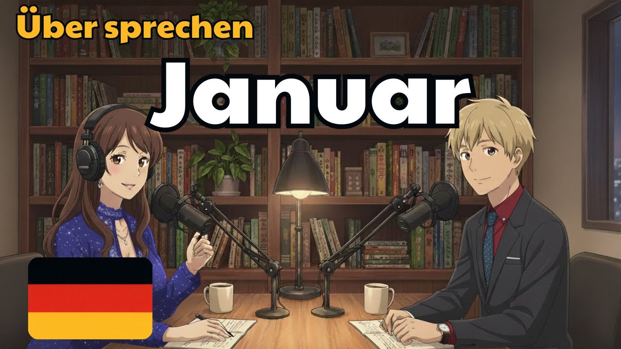Wie man den Januar auf einfachem Deutsch beschreibt | Deutscher Podcast für Sprechflüssigkeit