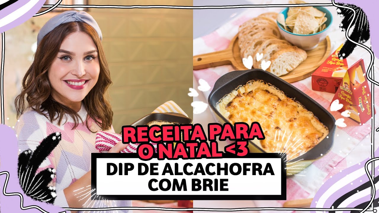 DIP de alcachofra, espinafre e queijo Brie #CHATANACOZINHA | Lu Ferreira | Chata de Galocha