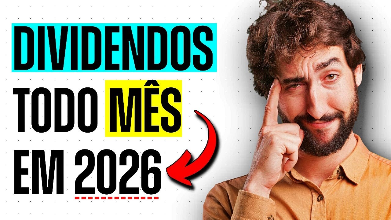 3 ETF's para INVESTIR em 2026 e Viver de Dividendos Mensais