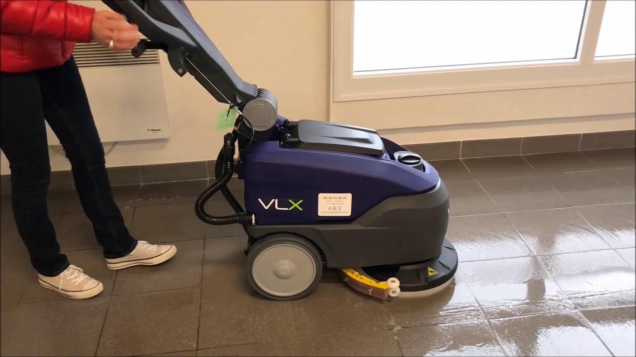 AUTOLAVEUSE VLX 416 compacte et robuste pour petites surfaces