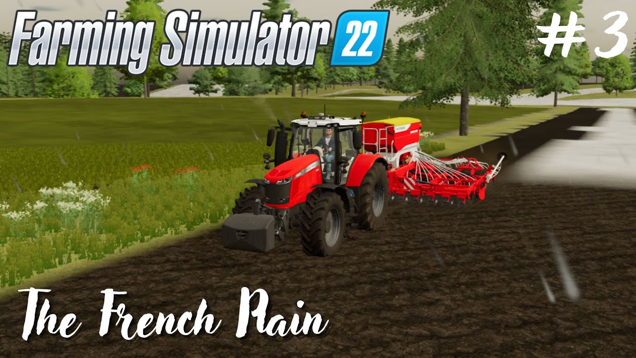 Buğday Ekimi | G&uuml;breleme | Tarla Sarma | The French Plain | #3 #fs22  #farmingsimulator22
