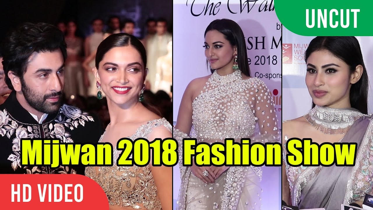 UNCUT - Mijwan 2018 Fashion Show | Ranbir, Deepika, Sonakshi, Mouni Roy And Many