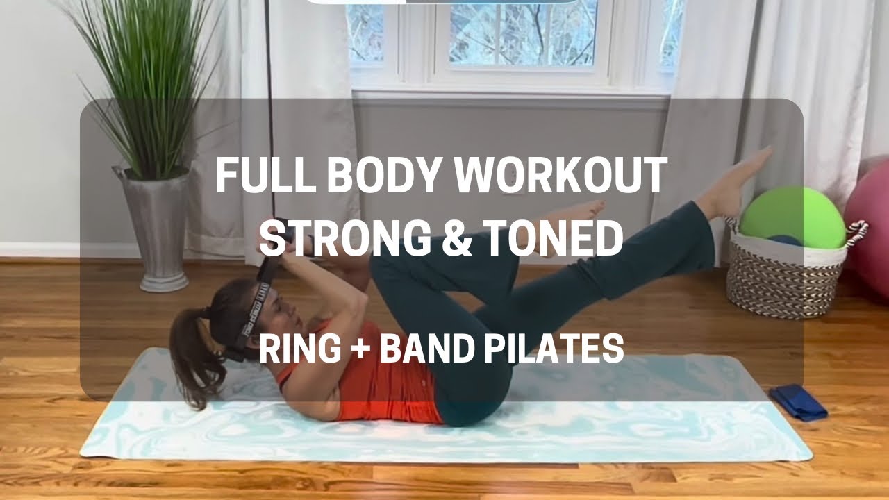 Пилатес: упражнения для всего тела с использованием Magic Circle и Flexband