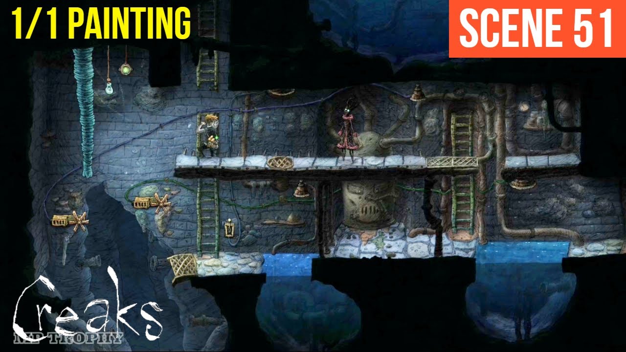 Creaks Gameplay | Scene 51 With Painting | MP Trophy