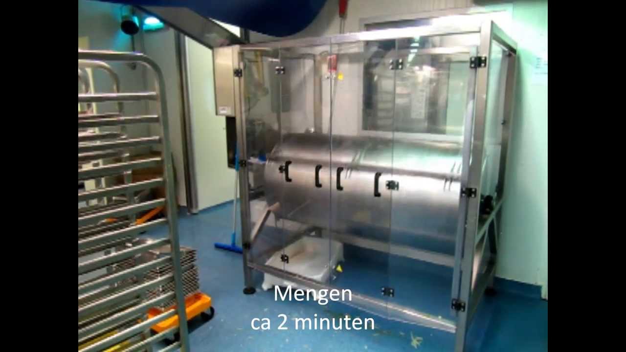 Mengtrommel voor Bami, Nasi en Spaghetti | Machinefabriek van Rijn