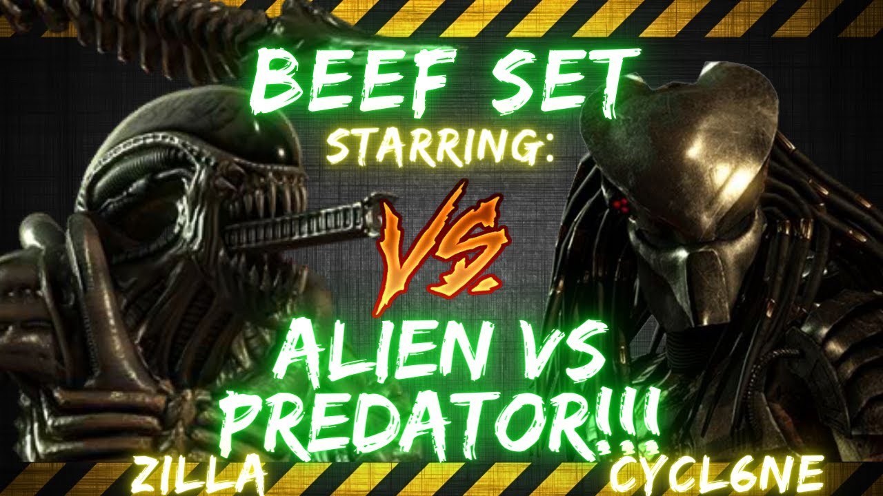 BEEF SET ft. Cycl6ne vs Zilla | ALIEN VS PREDATOR!!! 🔥🎤😎
