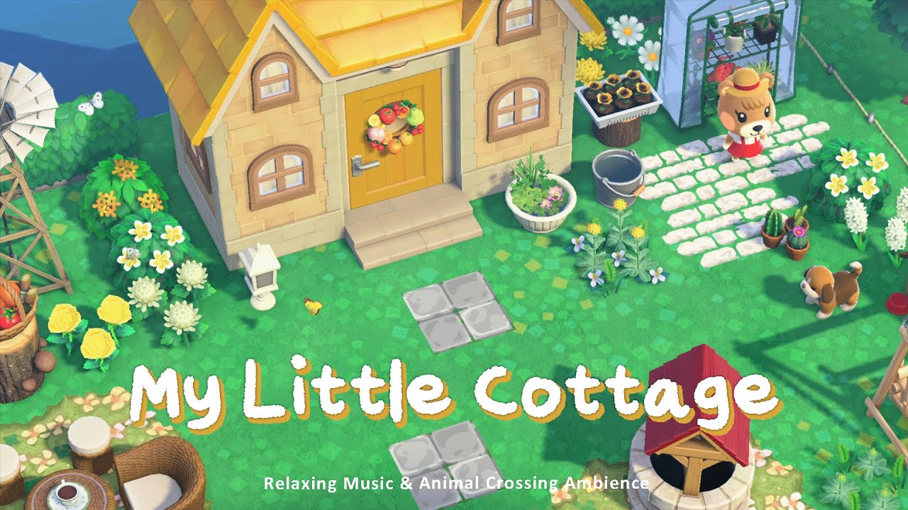 My Little Cottage 🏡 Mellow Lofi Chillhop | Study & Reading Music | Animal Crossing Ambience