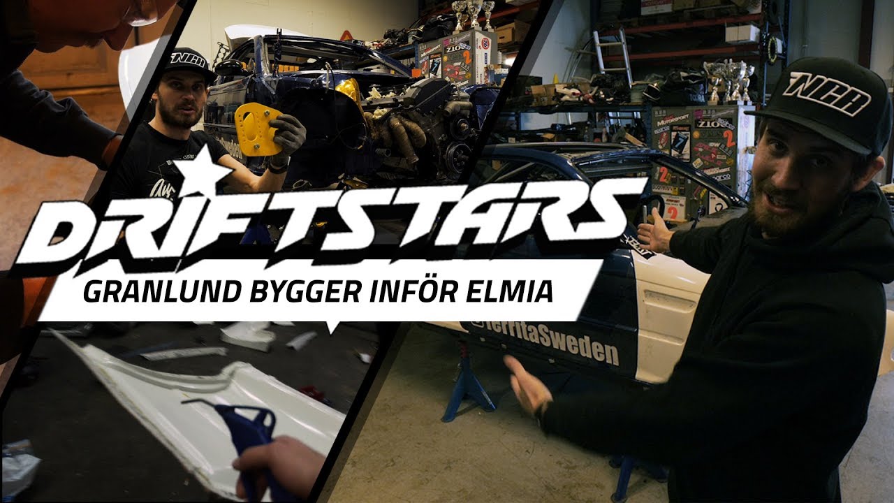 Alexander Granlund bygger inför Elmia -  J-Spec Driftstars