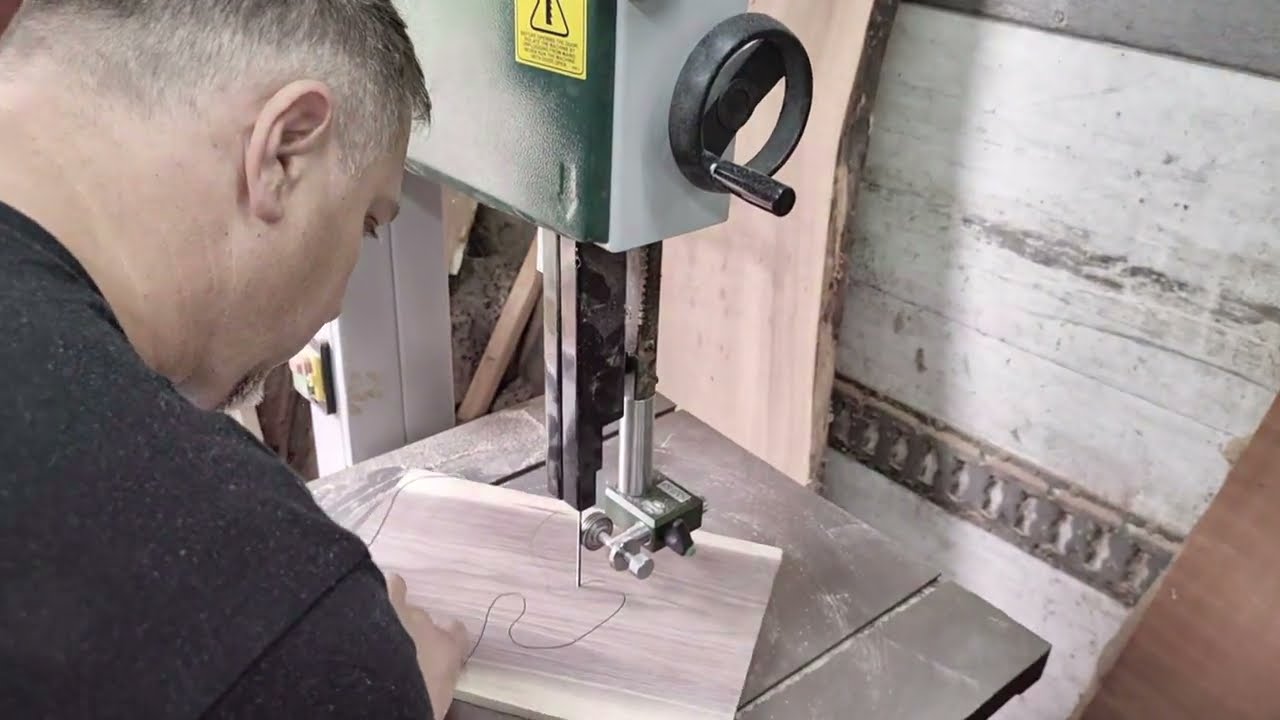 Testing Record Power Coronet Cobra BandSaw Scroll Guide