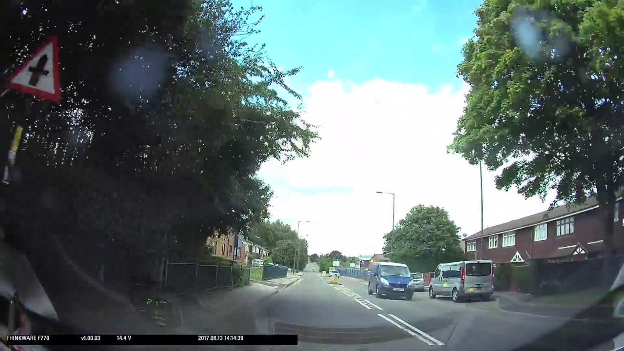 Wednesbury Test Centre Two Roundabout together first one right second one left