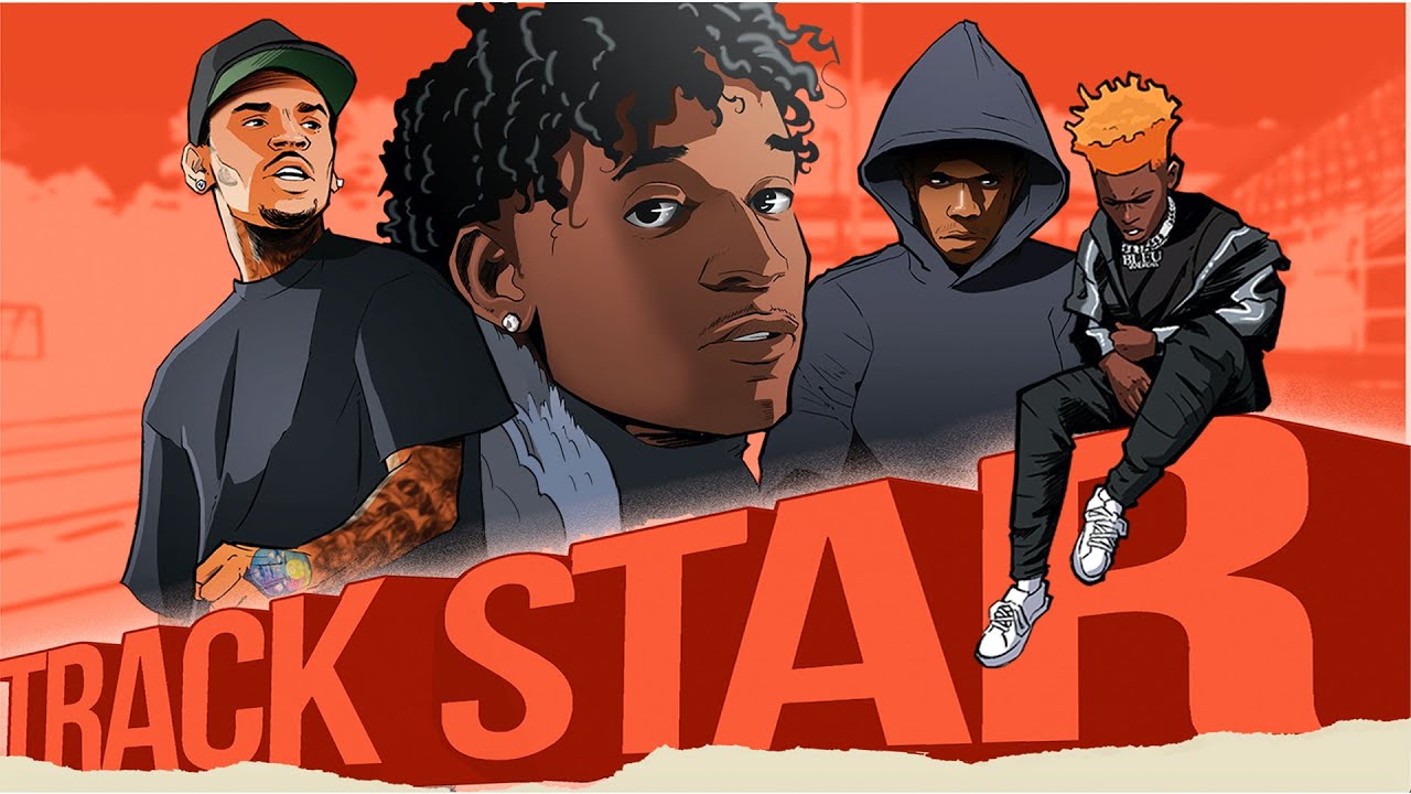 Mooski feat. Chris Brown, A Boogie wit da Hoodie, & Yung Bleu - Track Star (Official Audio)