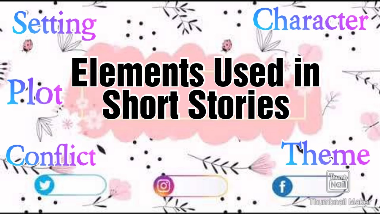 Elements Used in Short Stories|Explained in Urdu|Hindi
