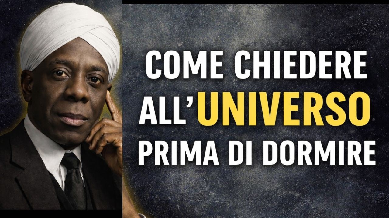 COME CHIEDERE ALL’UNIVERSO PRIMA DI DORMIRE PER OTTENERE QUALSIASI COSA – Neville Goddard