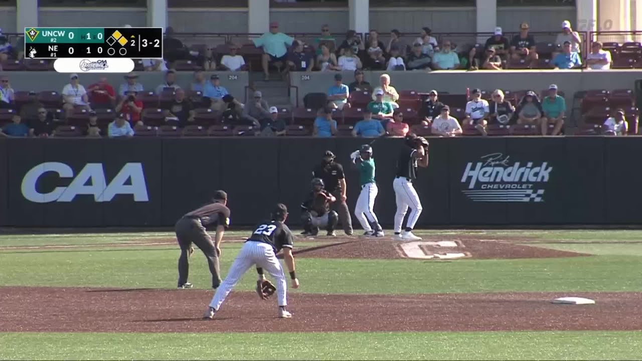 2025 CAA Baseball Championship Game 10 Highlights - Northeastern 9, UNCW 6