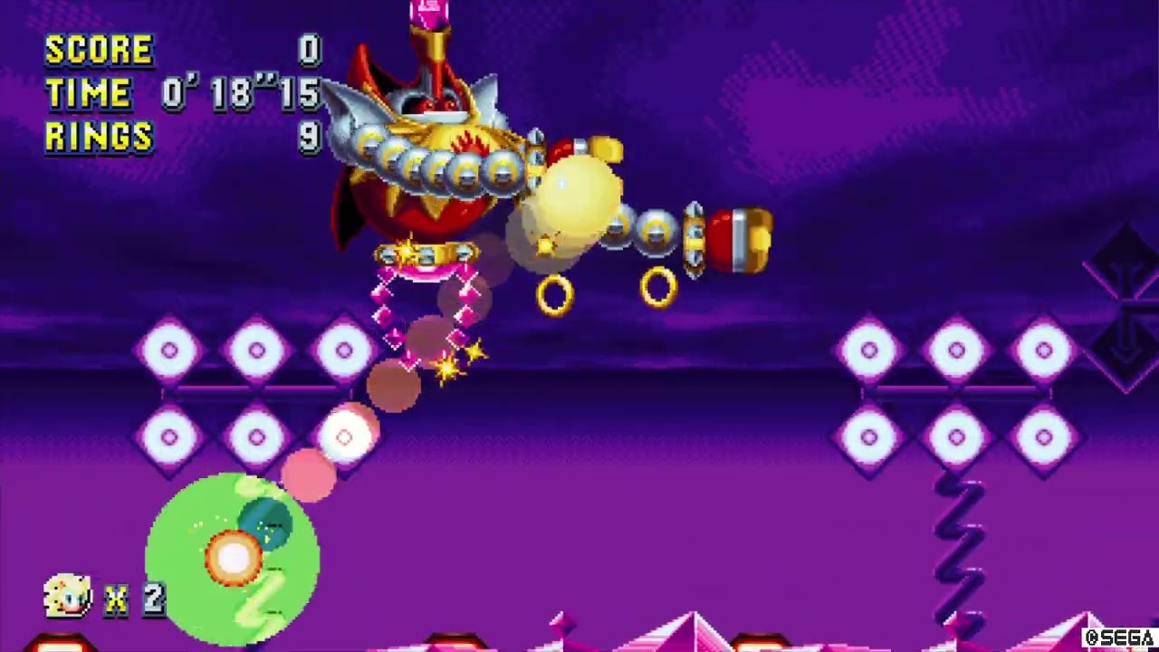 Sonic Mania Egg Reverie Final Boss (No commentary)
