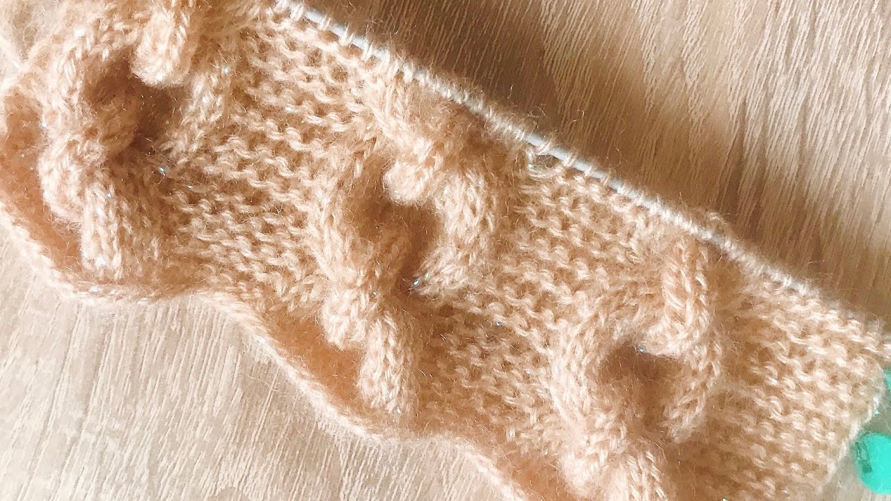 Halkalı Zincir Burma Yelek Modeli - Ring Chain Auger Knitting Model