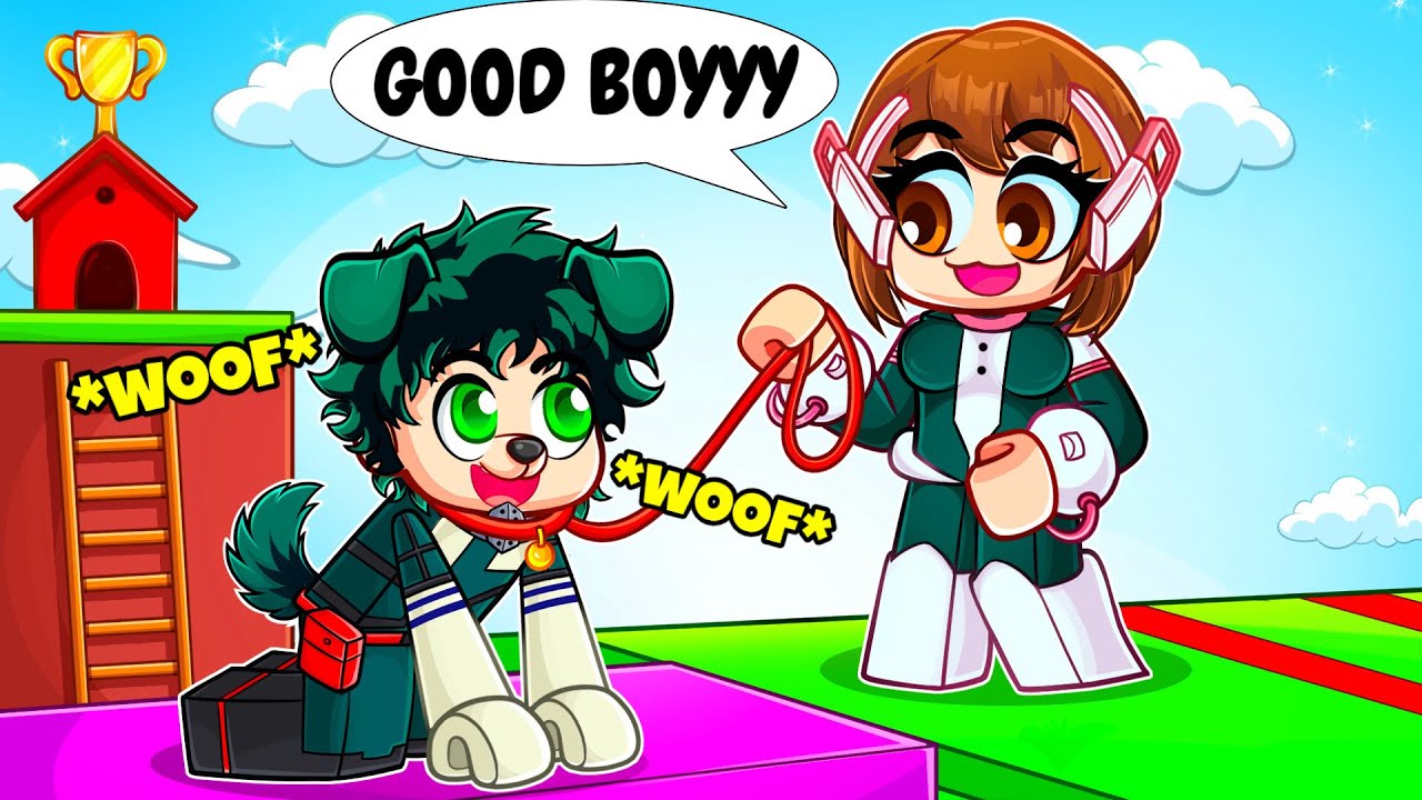 Deku Does Whatever I Say For 24 Hours In Roblox…