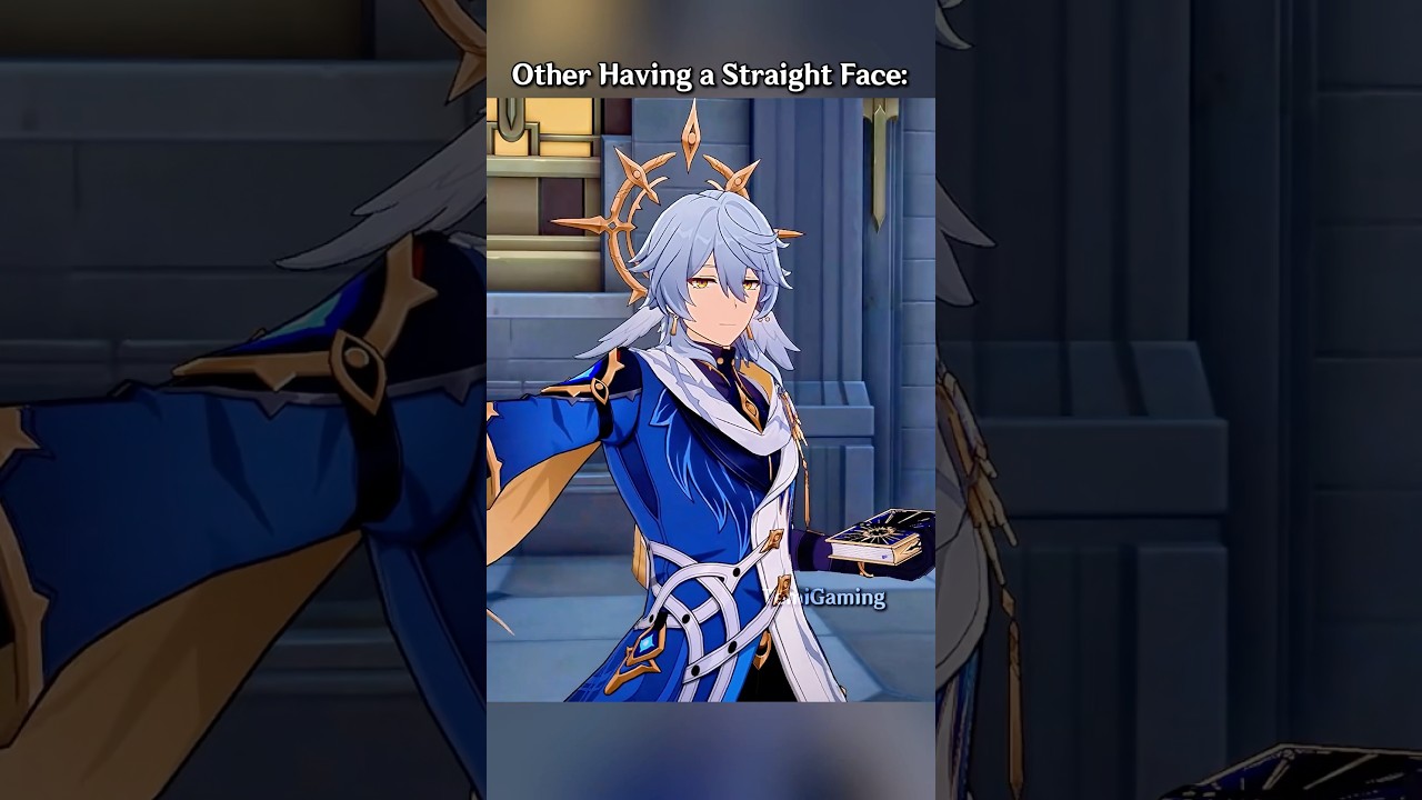 Other characters straight face… Except them 
