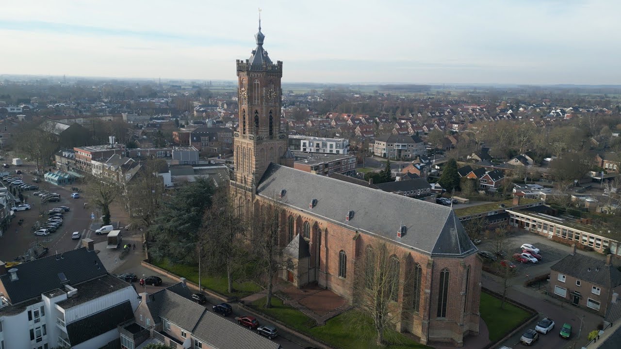 CHURCH OF ST. MARTINUS | 4K | winter Elst