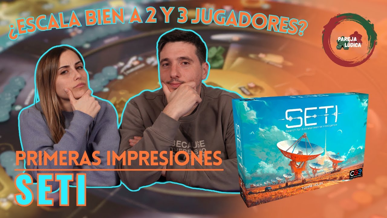 [PRIMERAS IMPRESIONES] SETI 👽- ¿Cómo escala a 2 y 3 jugadores?🧐 ¿Volveremos a jugarlo?😕