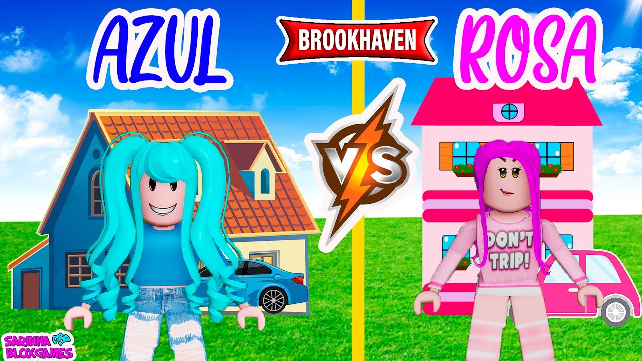 AZUL X ROSA - BROOKHAVEN 🏡 RP | Roblox