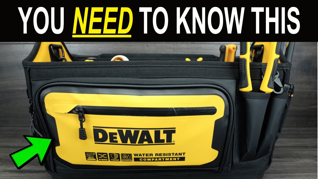 Сумка для инструментов Dewalt, которая должна быть у каждого — DWST560106
