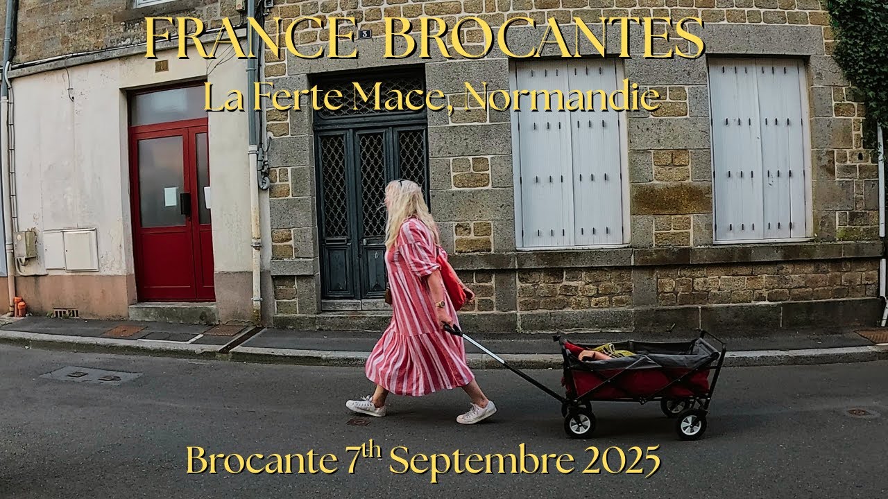 EP 60 Come With Us Thrifting Picking & Brocanting At A Vide-Grenier La Ferte Mace Normandie France