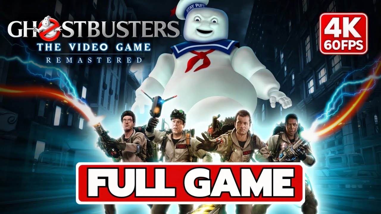 Ghostbusters Remastered Gameplay Walkthrough Full Game (4K 60FPS) - No Commentary