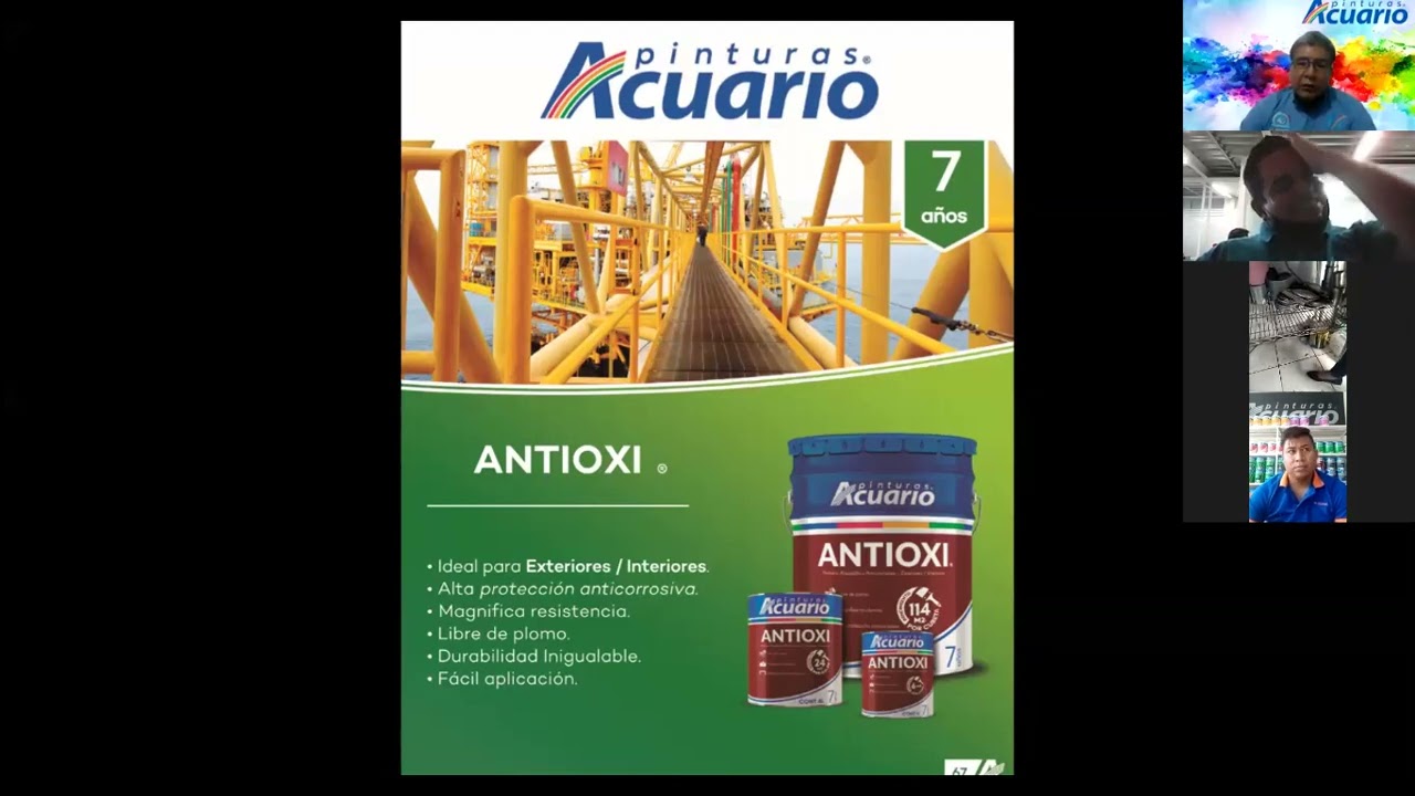 PRODUCTOS BASE SOLVENTE PINTURAS ACUARIO - Acabados Pinte CUU