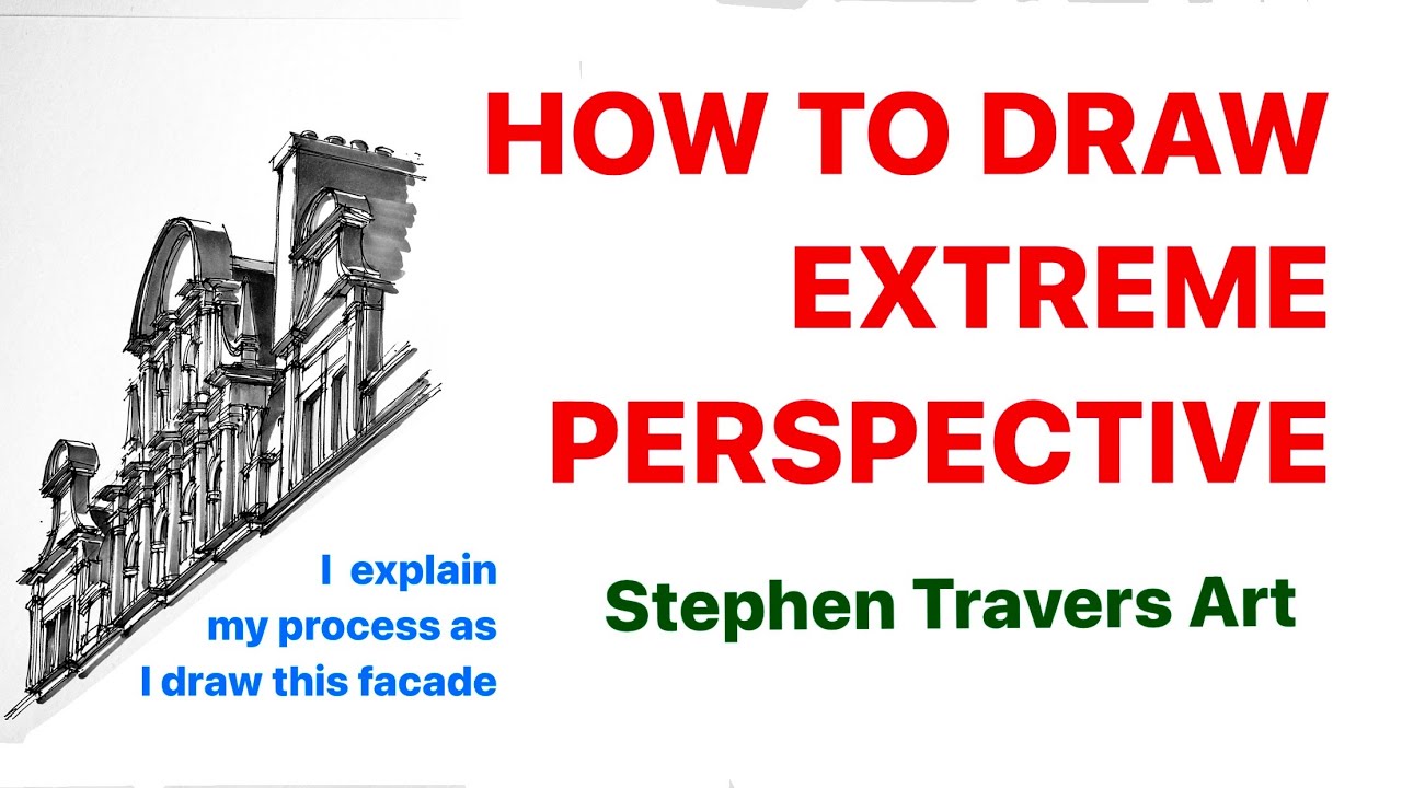 How to Draw Extreme Perspective - Advanced Perspective