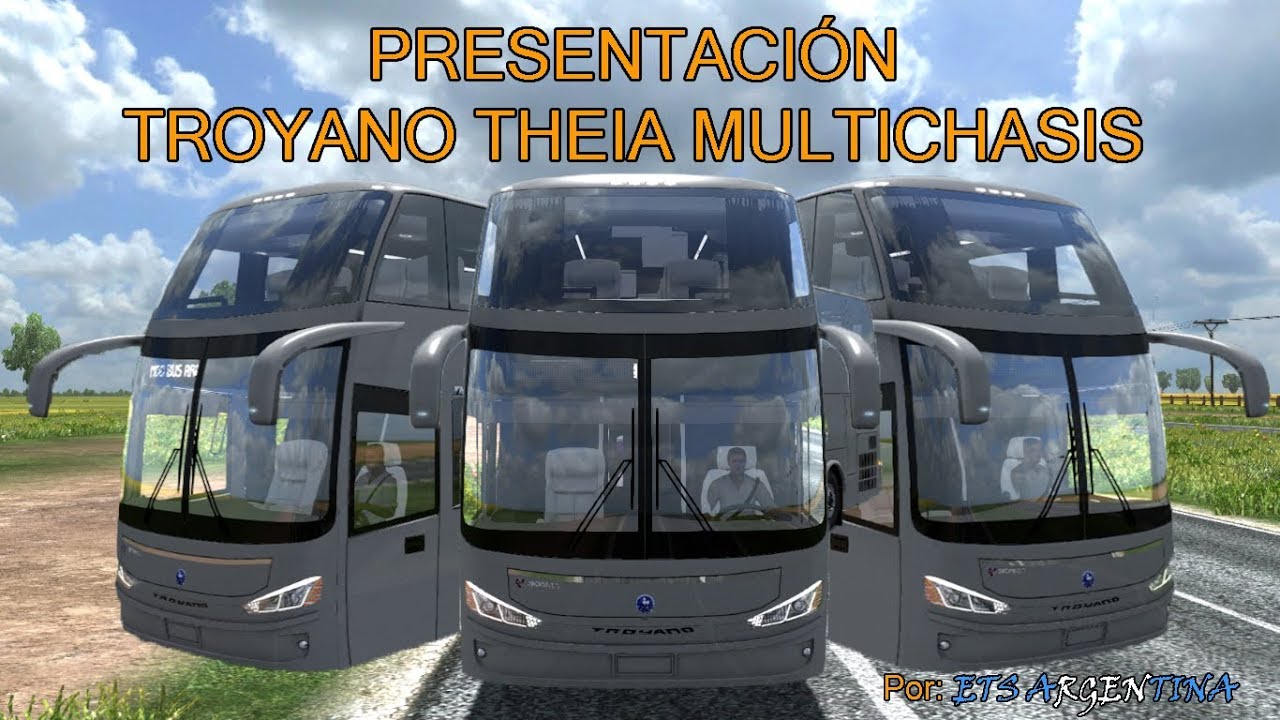 PRESENTACIÓN OFICIAL TROYANO THEIA MULTICHASIS | Mod Bus Arg