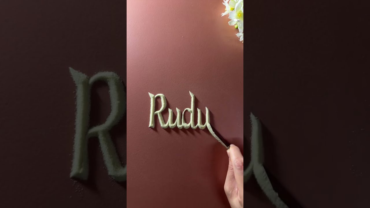 Writing the name in sand (26/01/2026)